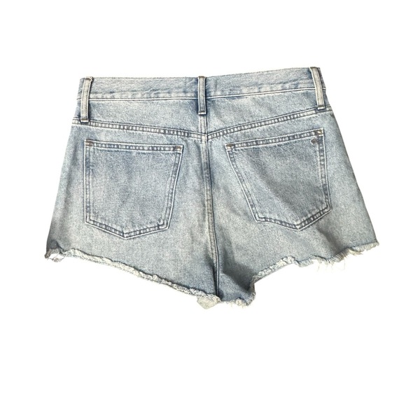 Madewell Relaxed Denim Button Fly Shorts Size 29 - Picture 2 of 5